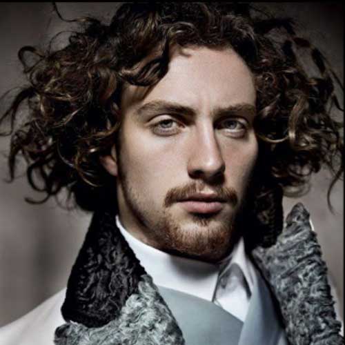 Slick Curly Styles for Men
