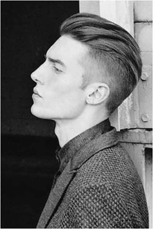Messy Pompadour Hairstyles for Guys